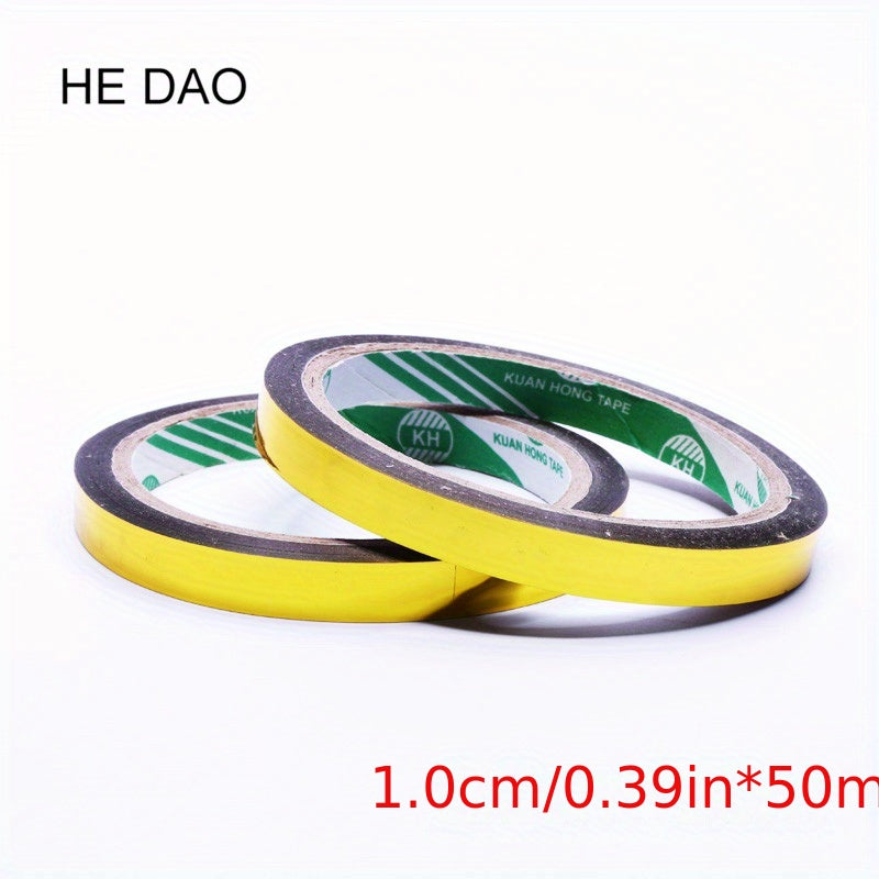 50m Foil Washi Tapes Laser Colors Glitter Slim Adhesive Masking Tapes