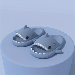 Cartoon Shark Bottom Slippers for Kids Non Slip Lightweight
