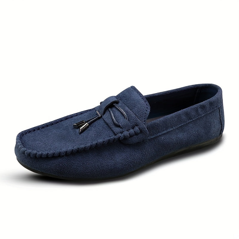 Men's Moccasin Loafer Shoes Comfy Slip On Driving Shoes