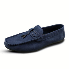 Men's Moccasin Loafer Shoes Comfy Slip On Driving Shoes