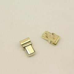 2PCS Metal Press Push Lock Bag Spring Lock Snap Clasps DIY Hardware