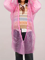Disposable Raincoat for Outdoor Sports Women's Activewear