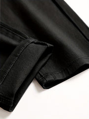 Men's Medium Stretch Jeans Casual Pocket Slim Pants