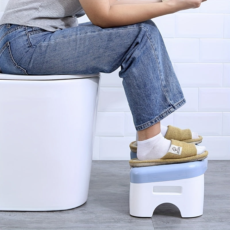 Portable Foldable Bathroom Toilet Stool with Foot Massage