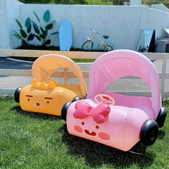 Kids Swimming Floats with Canopy, Pool Floats for Summer