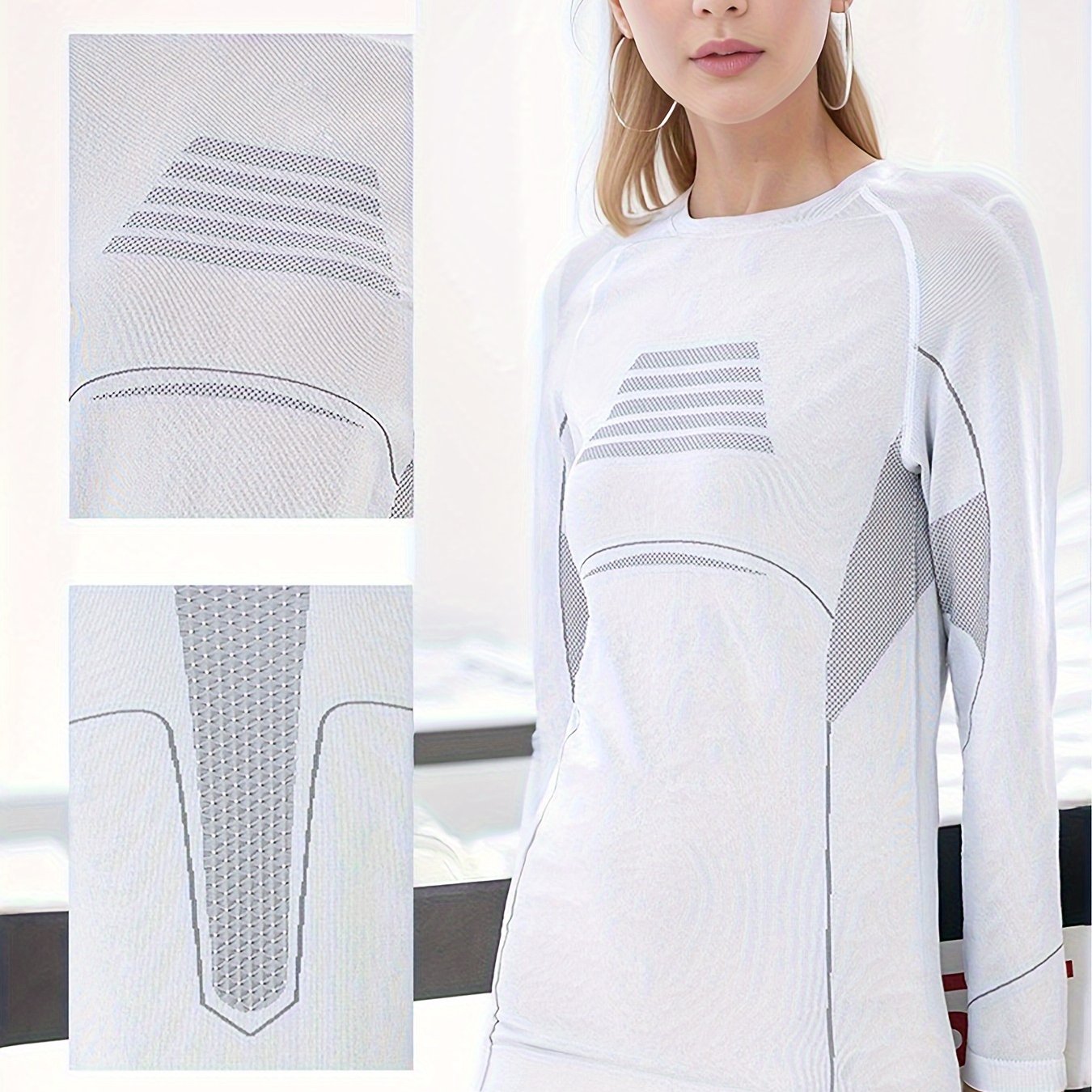 Women's Thermal Ski Base Layer Top & Leggings Set