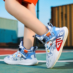 Kids Doodle Cushioned High Top Sneakers