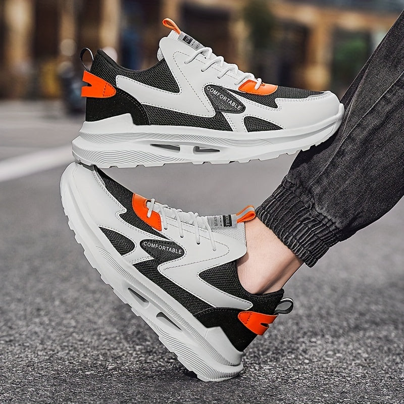 Men's Breathable Mesh Casual Shoes Lightweight Non slip Sneakers