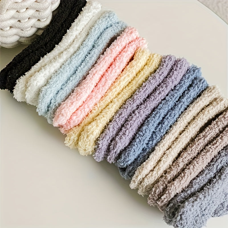 Winter Children's Plush Socks Thick Warm Keeping Socks Non-slip Baby Socks