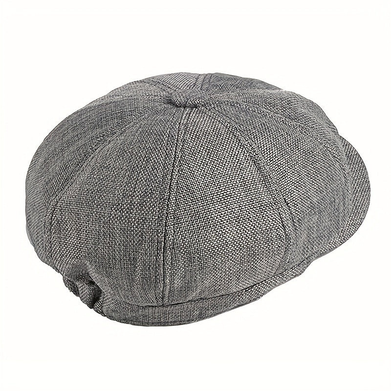British Beret Octagonal Cap for Men Women