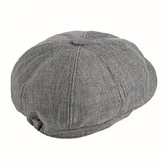British Beret Octagonal Cap for Men Women