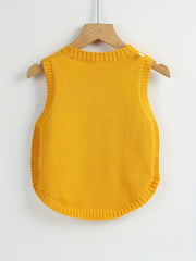 Kids Sleeveless Sweater - Cozy and Stylish for Inside and Outside Wear
