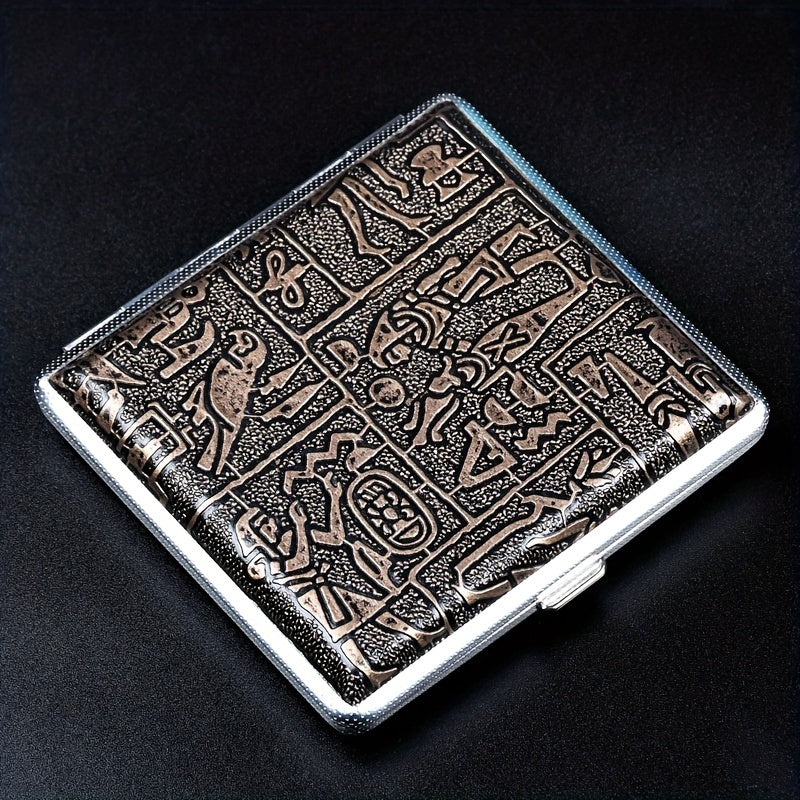 High-end Men's Cigarette Storage Box Leather Cigarette Case