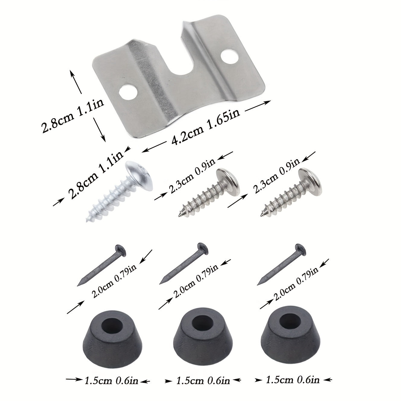 Dartboard Mounting Bracket Kit Wall Hanging Portable Set