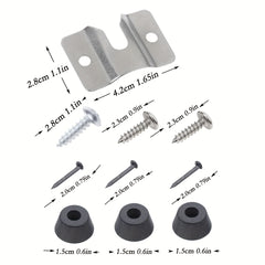 Dartboard Mounting Bracket Kit Wall Hanging Portable Set