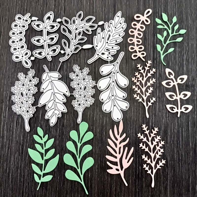 1pc Leaves Metal Cutting Dies Stencils For DIY Scrapbooking