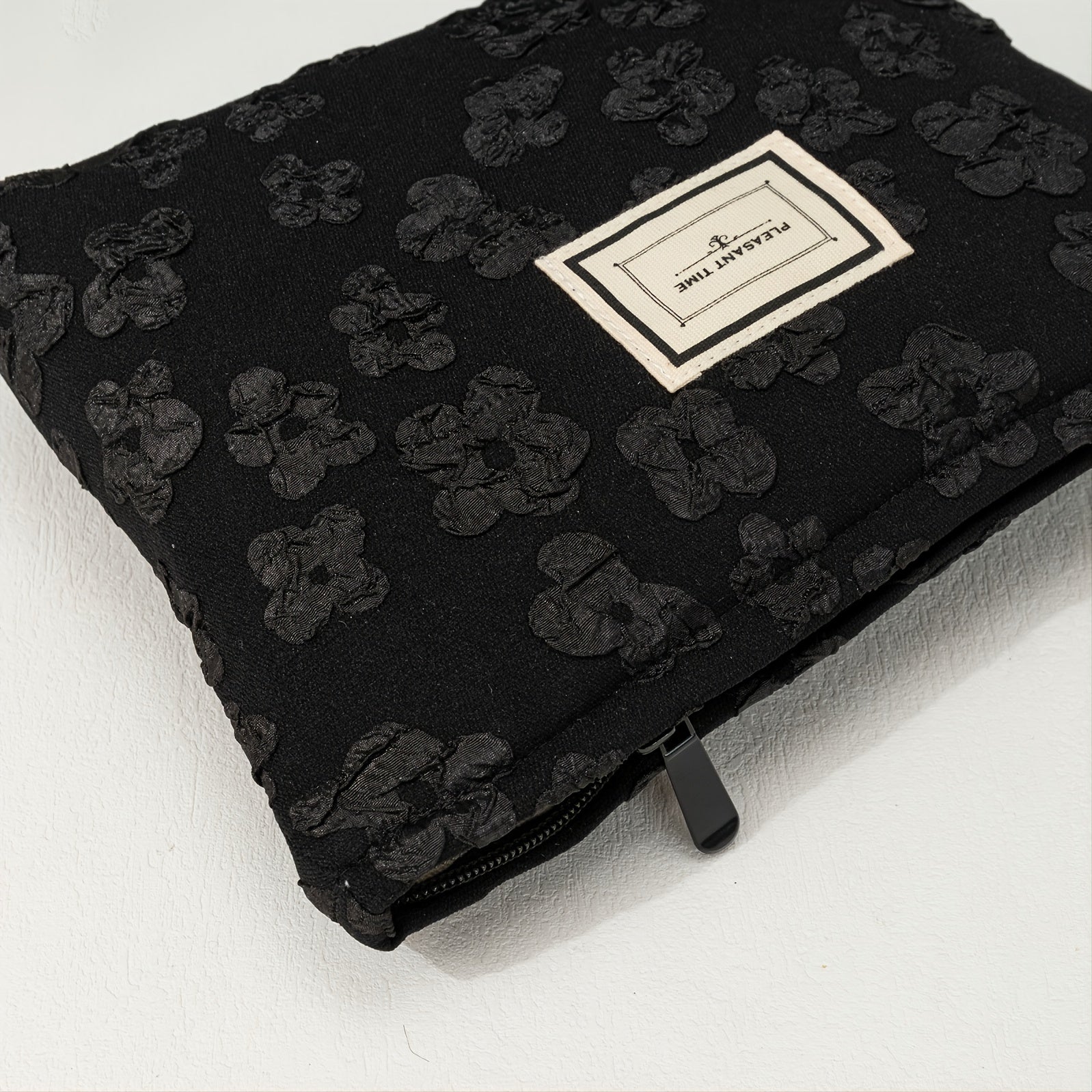 Floral Cosmetic Bag Water Resistant Makeup Organizer & Toiletry Pouch