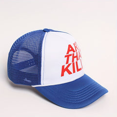 Letter Trucker Hat Men Women Hip Hop Baseball Cap Dad Hats Mesh Cap