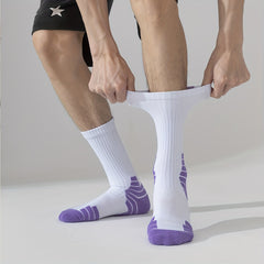 Thick Padded High Elastic Mouth Socks - Outdoor Sports