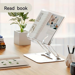 Acrylic Laptop Stand Adjustable Foldable Portable Riser for Notebook 25.4-43