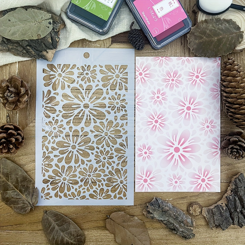 Little Flower Stencils Shoe Graffiti DIY Art Stencils 20 3cmX12