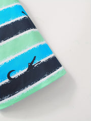 Boys Cartoon Crab Shark Striped Casual Shorts for Kids Summer Vacation Beach