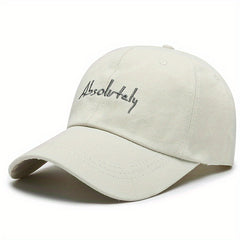 Embroidered Baseball Cap Spring Autumn Outdoor Sport Fishing Hat