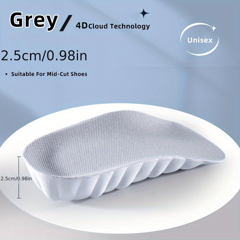 Invisible Height Increase Insoles Arch Support Breathable Insoles