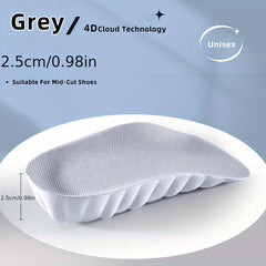 Invisible Height Increase Insoles Arch Support Breathable Insoles