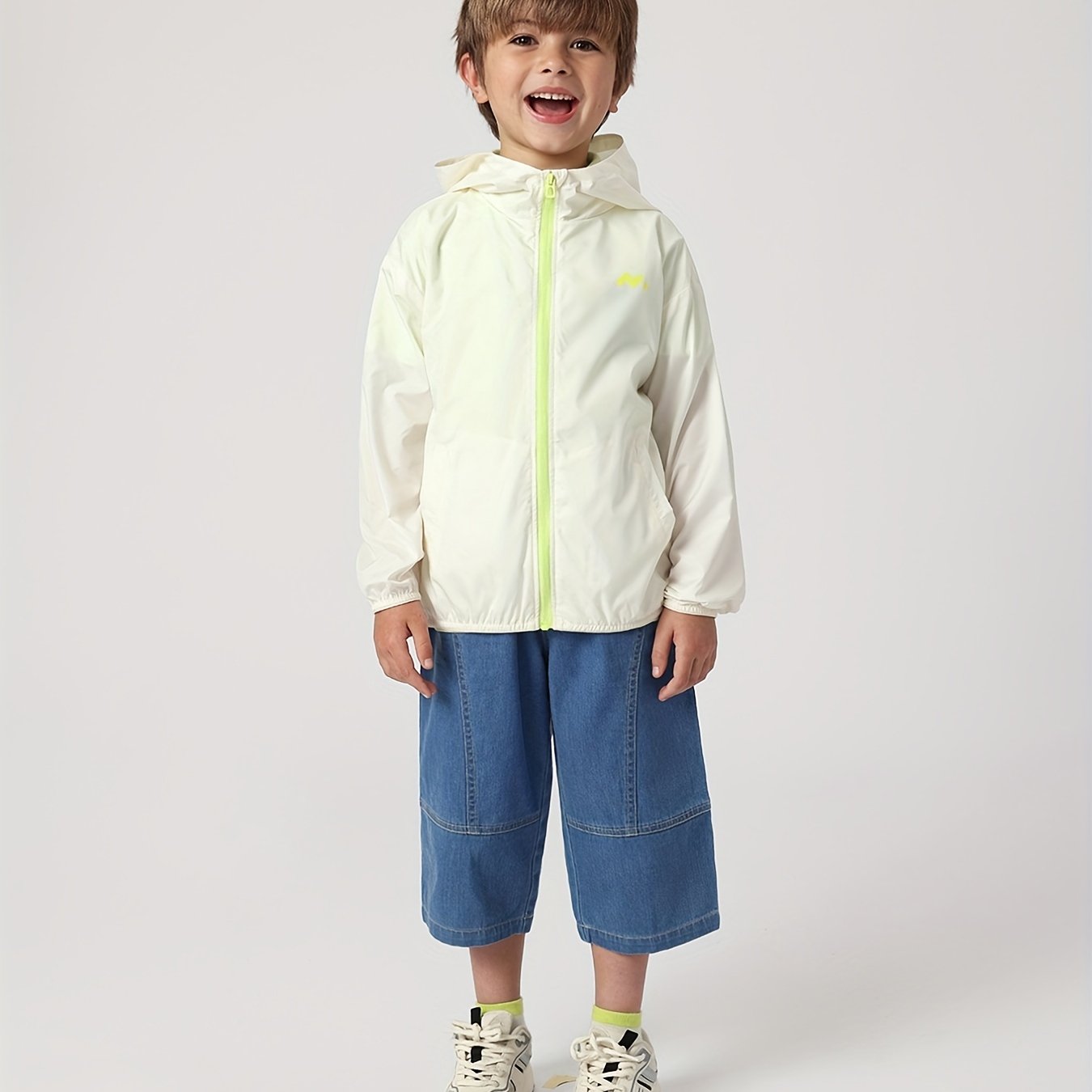 Kids Lightweight Rash Guard Sunsuit, Assorted Colors