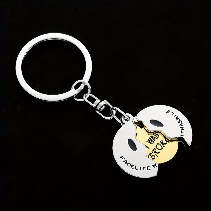 Survival Whistle Sunglasses Keychain Bag Pendant