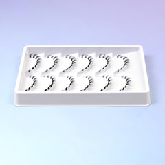 6 Pairs Bottom Lashes 3D Clear Band Natural Look Lower Eyelashes Wispy Kit