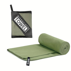 Double-sided Fleece Sports Towel Quick Drying Absorbent Yoga Fitness Towel