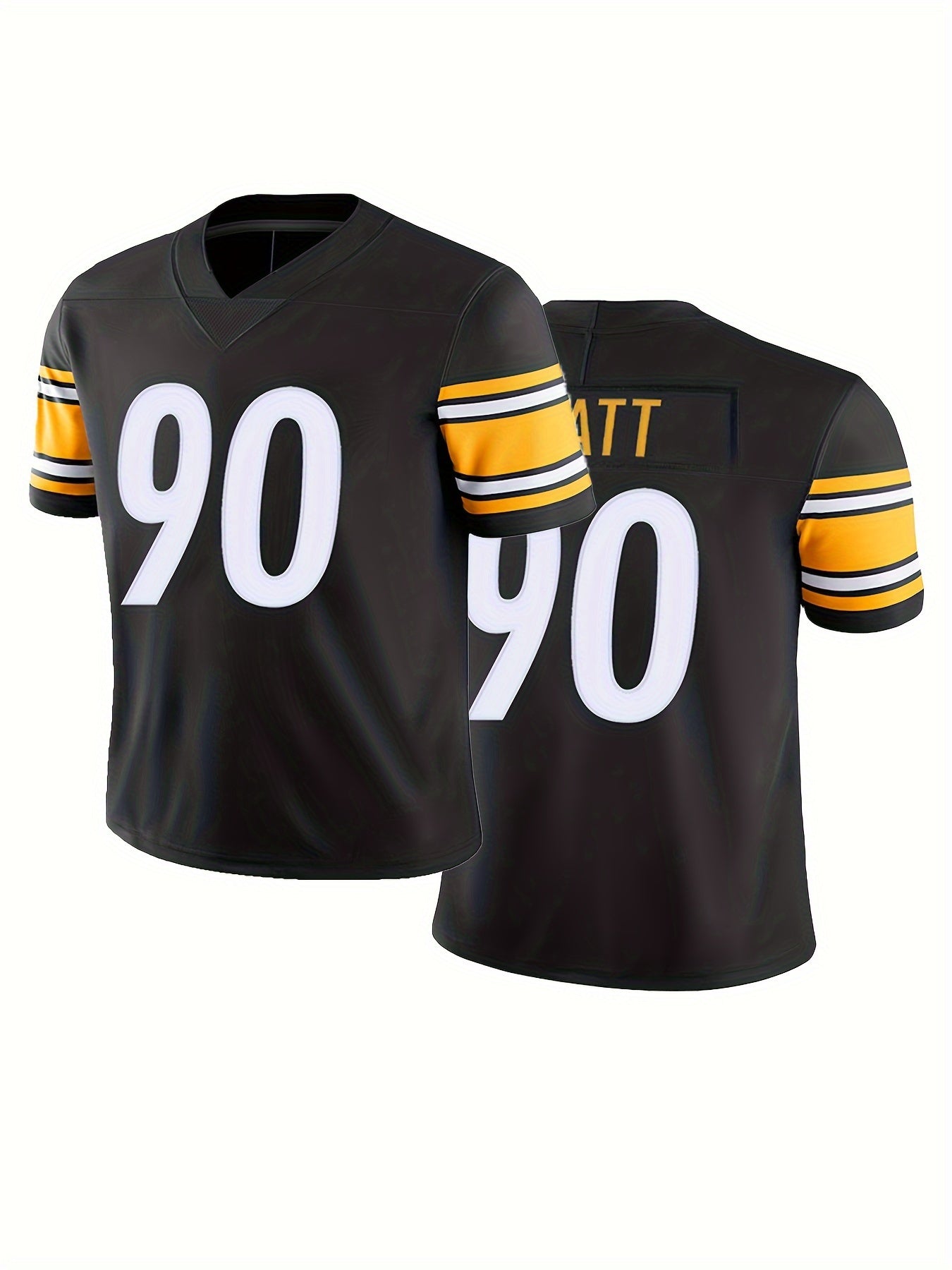 Boys Colorblock 90 Rugby Jersey Short Sleeves Football Shirt