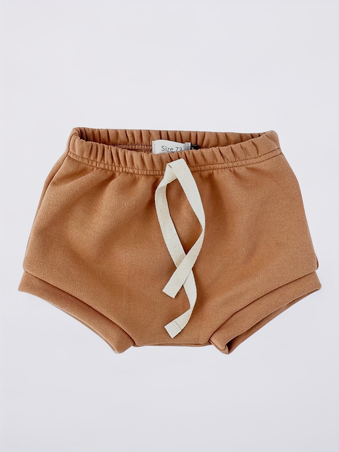 Baby Shorts Solid Drawstring Shorts For Summer
