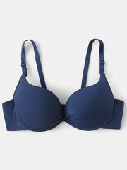 Smooth Glossy Bras Comfort T-shirt Intimates Women's Lingerie
