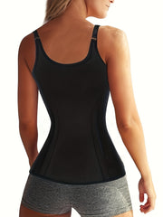Front Buckle Cami Tops Waist Trainer Tummy Control Slimmer Top