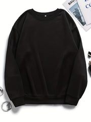 Women's Crew Neck Sweatshirt for Fall & Winter