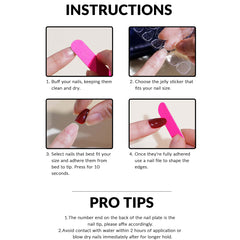 24 Pcs Matte Pink Yellow Fingernail File Jelly Glue
