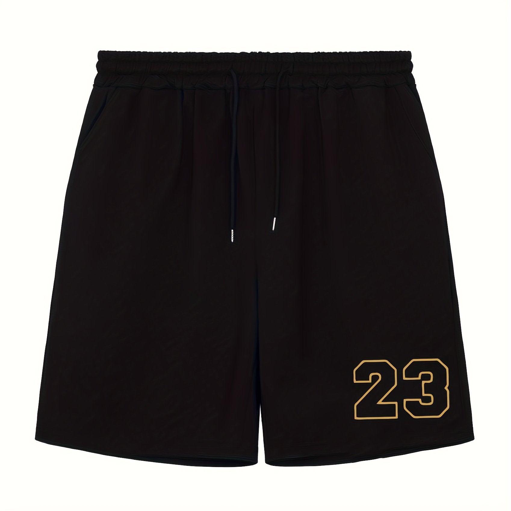 Men's 23 Print Cycling Shorts for Fitness Gym & Adventures
