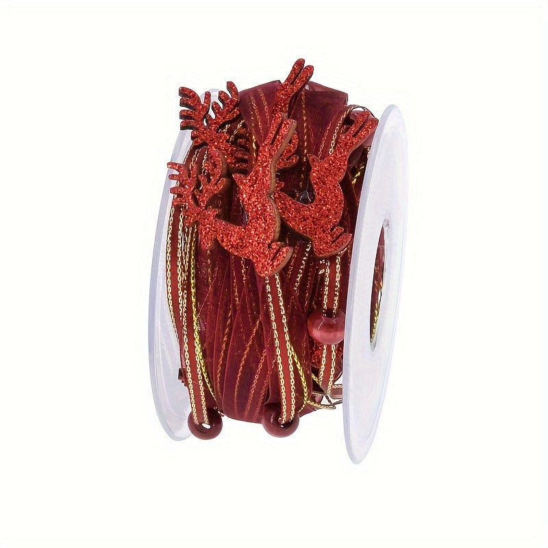 1pc Love Bead Chain Flower Packaging Ribbon Wedding Decorative Ribbon