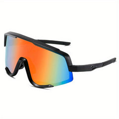 Men's Oversized Windproof Cycling Glasses Dustproof Sunglasses