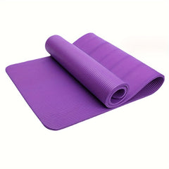 8mm Thick Non-slip Yoga Mat for Pilates Fitness Training