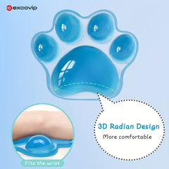 Crystal Cat Claw Wrist Guard Hand Rest for Mouse Hand Pad