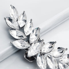 Crystal Shoe Buckles Rhinestone Shoe Clips DIY Shoe Decoration