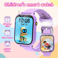Kids Smart Watch with Flashlight Camera Step Counter & Touch Screen