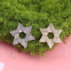 Hexagon Star Brooch Men's Suit & Jacket Accessory
