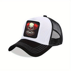 Fruit Pattern Patch Baseball Cap Mesh Trucker Hat