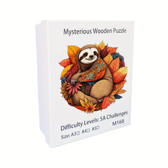 Animal Shape Wooden Puzzle Brain Teaser Magic Wood Toy Puzzle