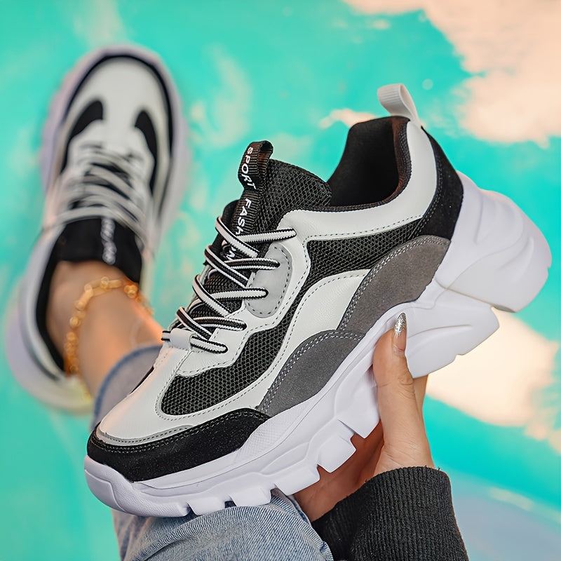 Thick Sole Women's Running Shoes Lightweight